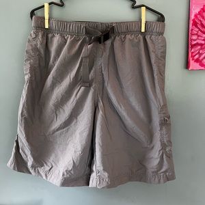 Men’s medium, 9L, gray swim trunks, Columbia sportswear company🩳